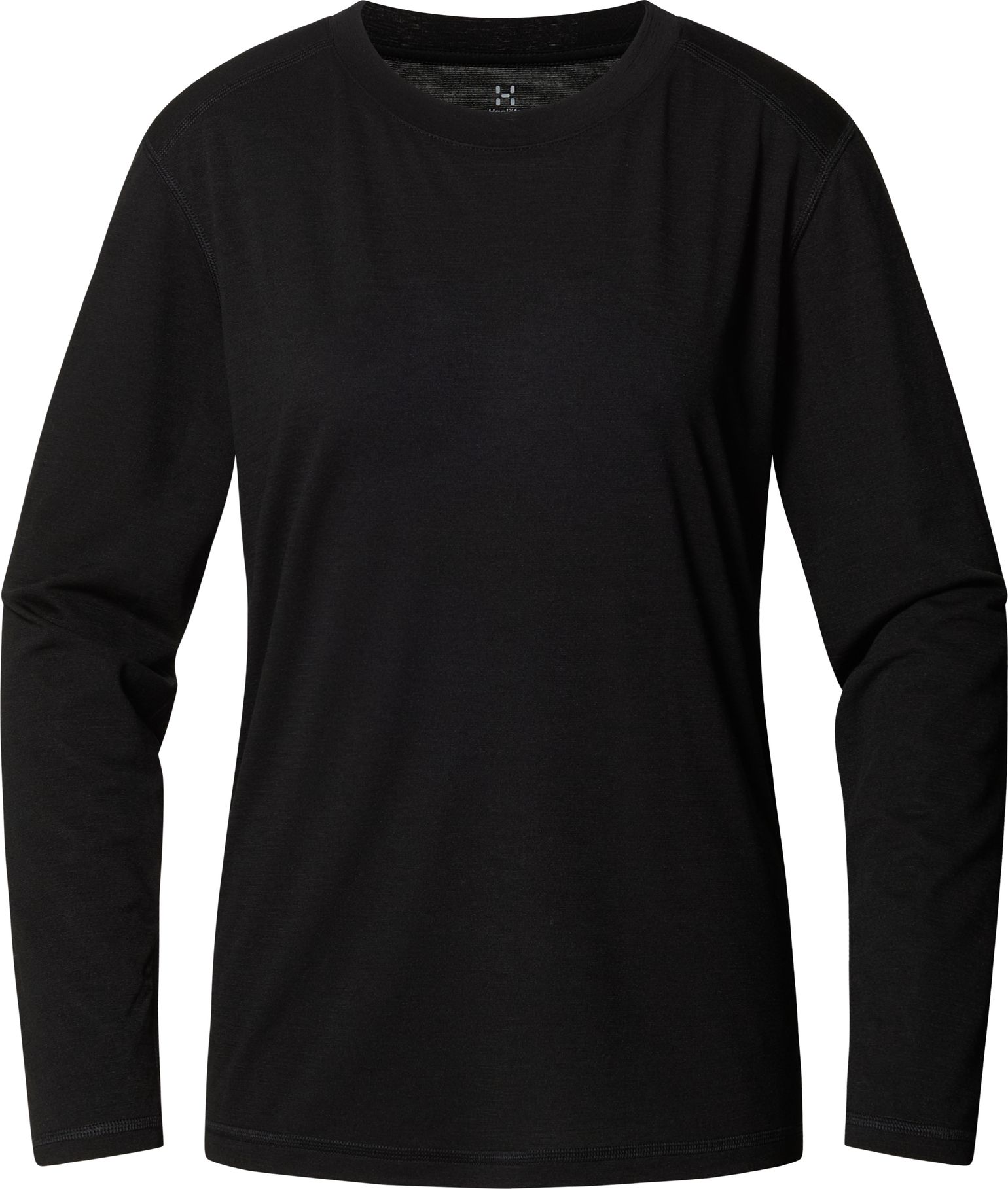Haglöfs Women's Kaise Wool Long Sleeve Tee True Black