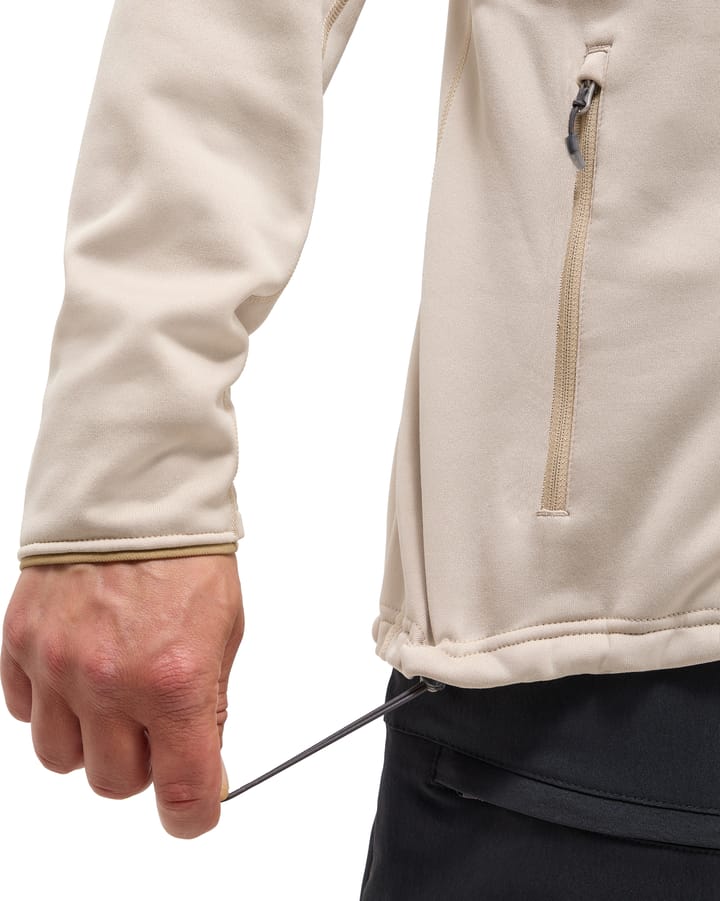 Haglöfs Men's Magma Mid Hood Chalk Beige Haglöfs