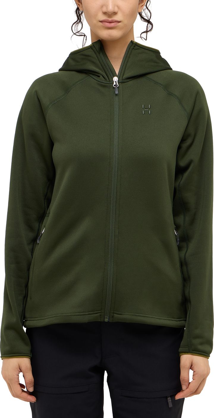 Haglöfs Women's Magma Mid Hood Seaweed Green Haglöfs