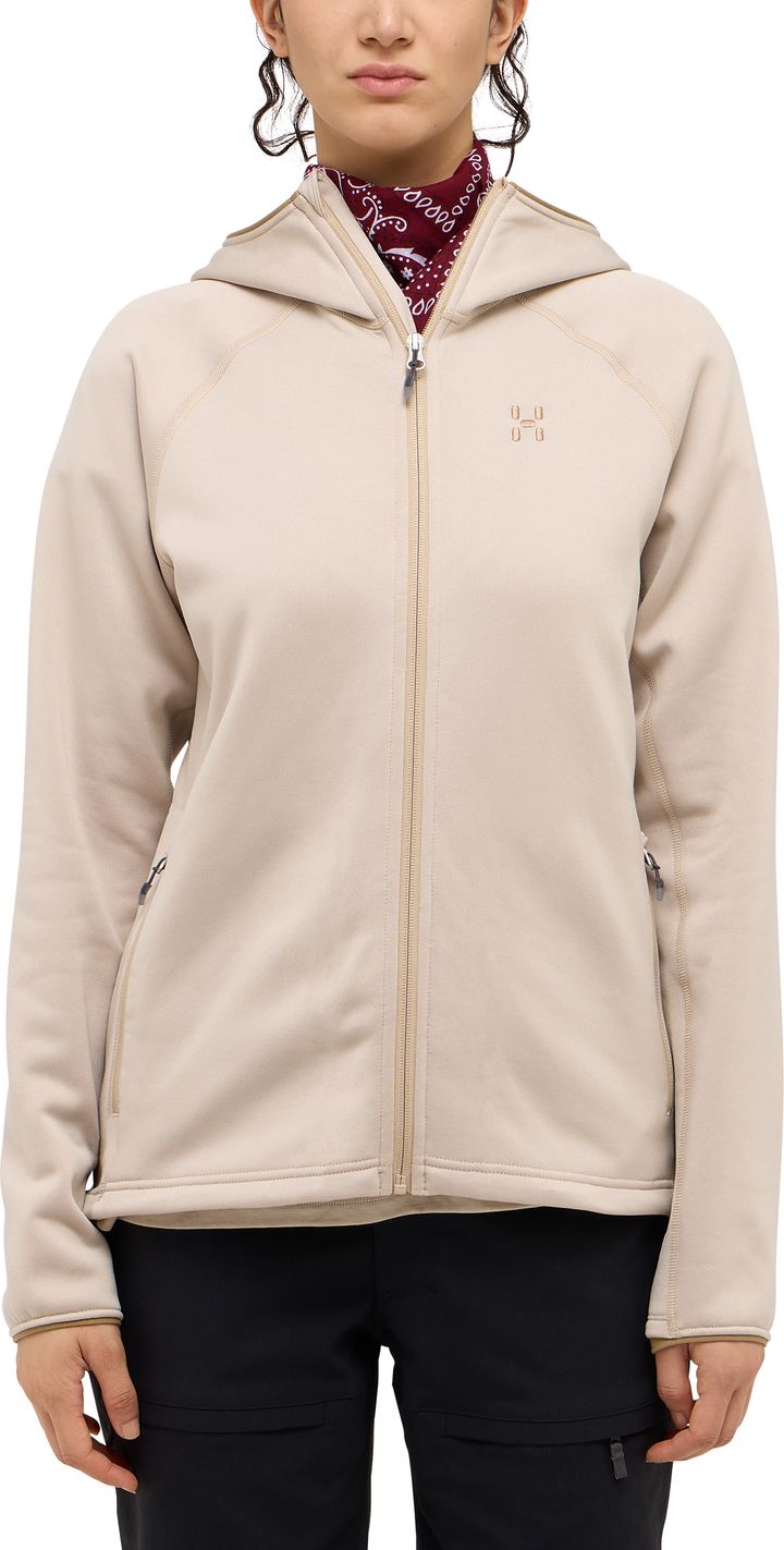 Haglöfs Women's Magma Mid Hood Chalk Beige Haglöfs