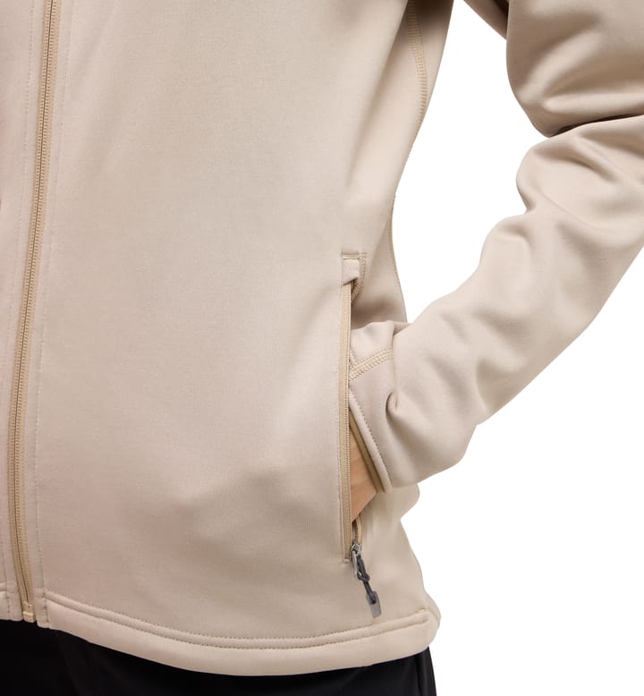 Haglöfs Women's Magma Mid Hood Chalk Beige Haglöfs