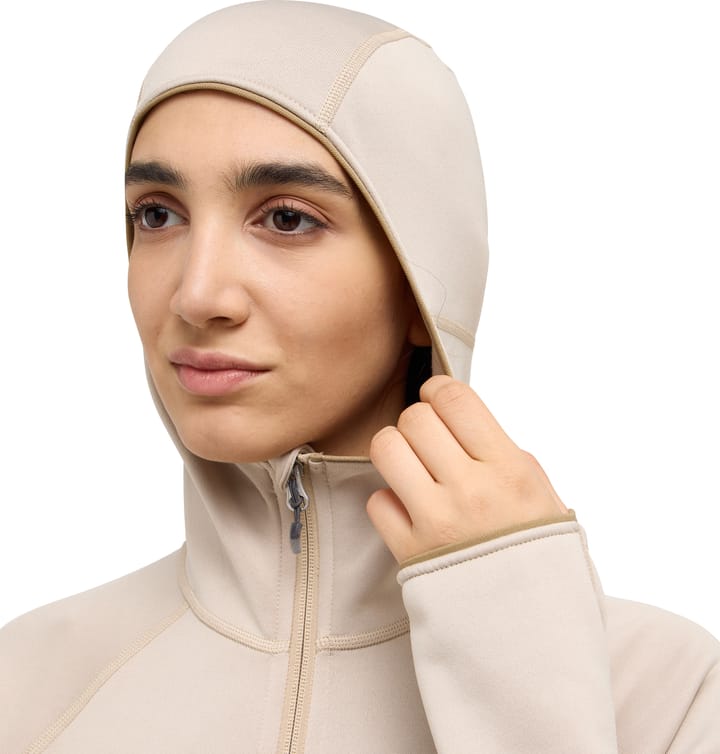 Haglöfs Women's Magma Mid Hood Chalk Beige Haglöfs