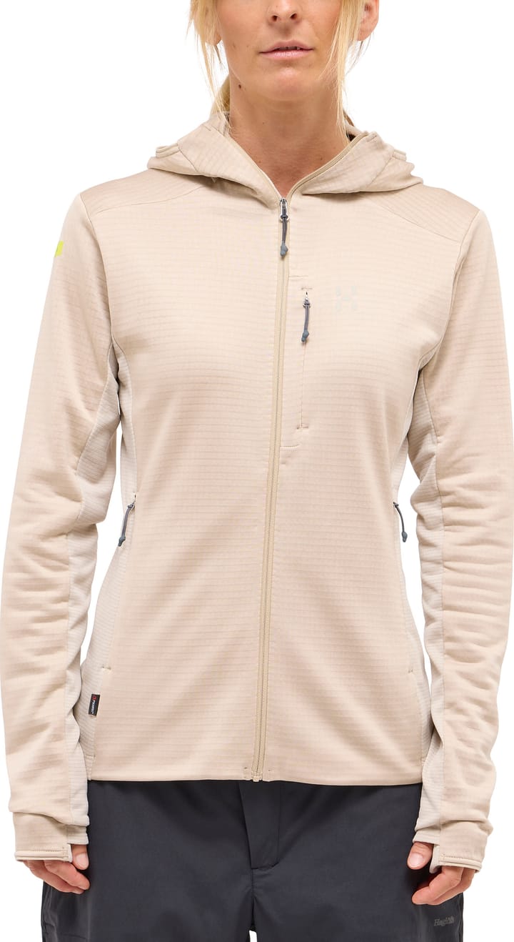Haglöfs Women's L.I.M Mid Fast II Hood Chalk Beige Haglöfs