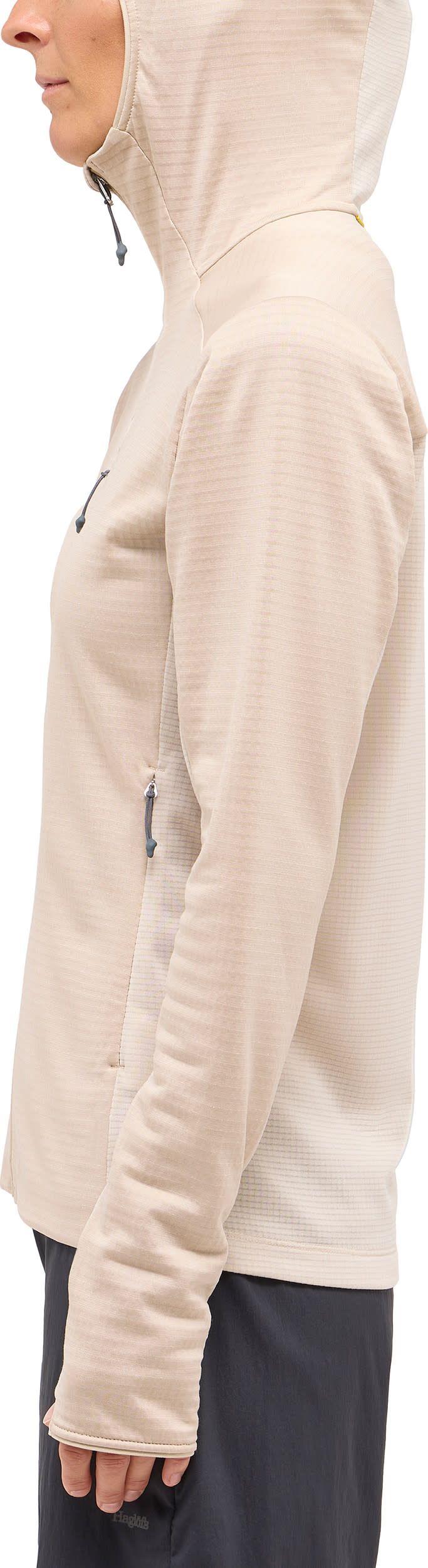 Haglöfs Women's L.I.M Mid Fast II Hood Chalk Beige Haglöfs