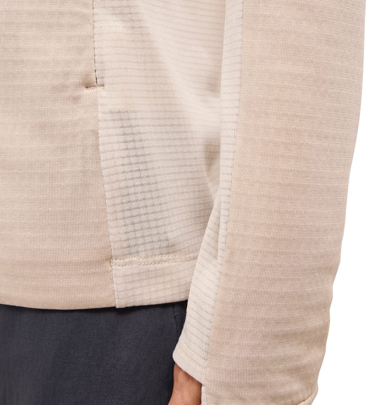 Haglöfs Women's L.I.M Mid Fast II Hood Chalk Beige Haglöfs