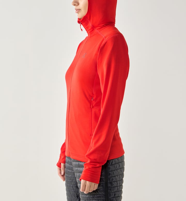 Haglöfs Women's L.I.M Mid Multi II Hood Tech Red Haglöfs