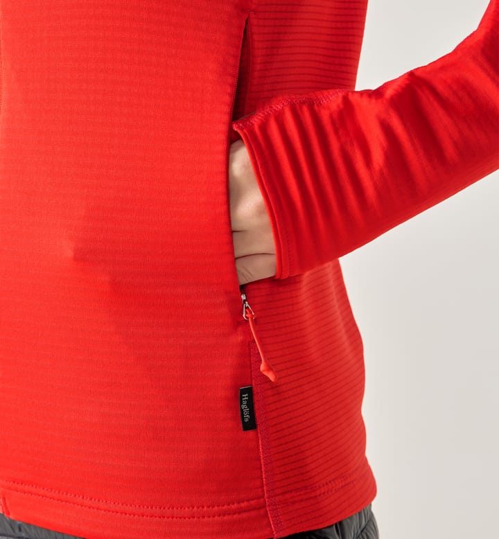 Haglöfs Women's L.I.M Mid Multi II Hood Tech Red Haglöfs