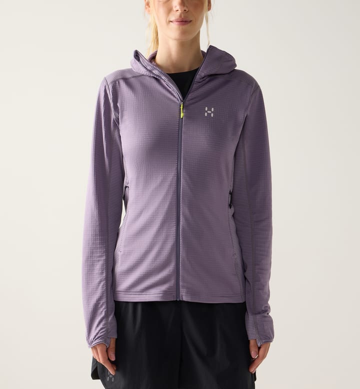 Haglöfs Women's L.I.M Mid Multi II Hood Purple Fog Haglöfs