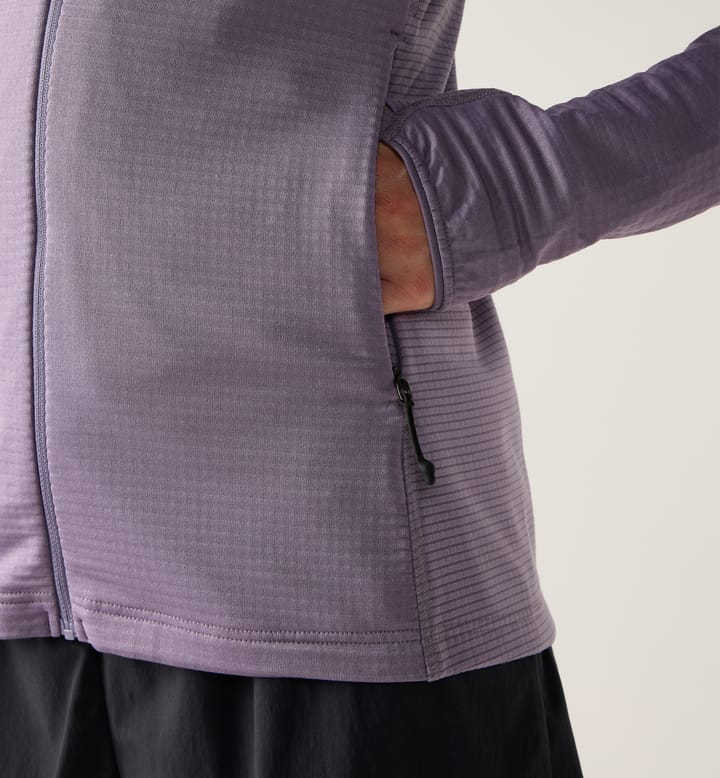 Haglöfs Women's L.I.M Mid Multi II Hood Purple Fog Haglöfs