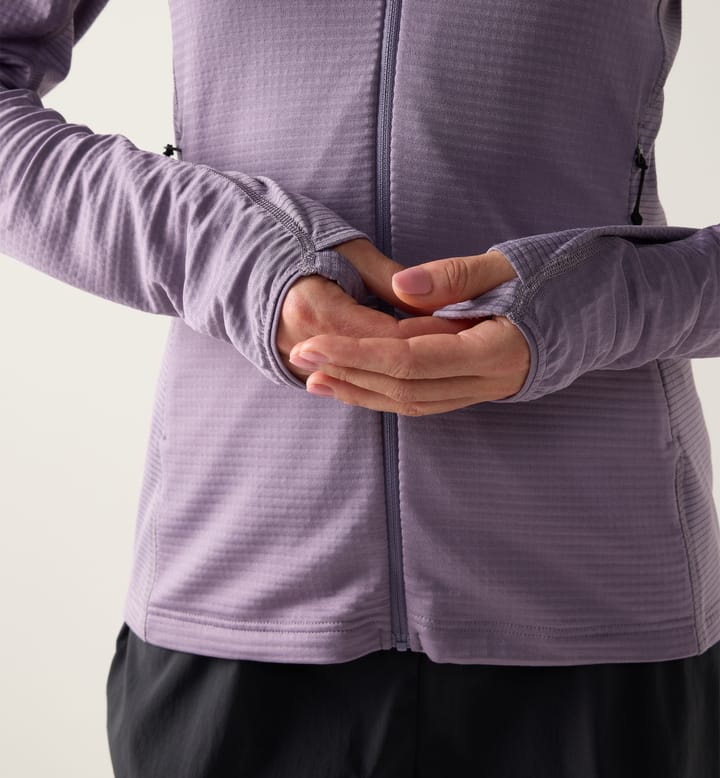 Haglöfs Women's L.I.M Mid Multi II Hood Purple Fog Haglöfs