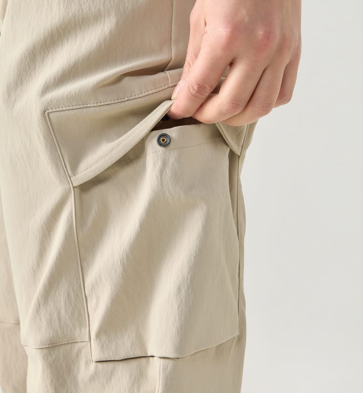 Haglöfs Women's Hede Cargo Pant Chalk Beige Haglöfs