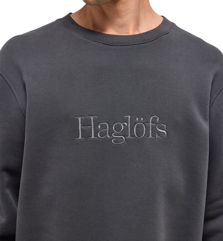 Haglöfs Men's Haglöfs Crewneck True Black Haglöfs