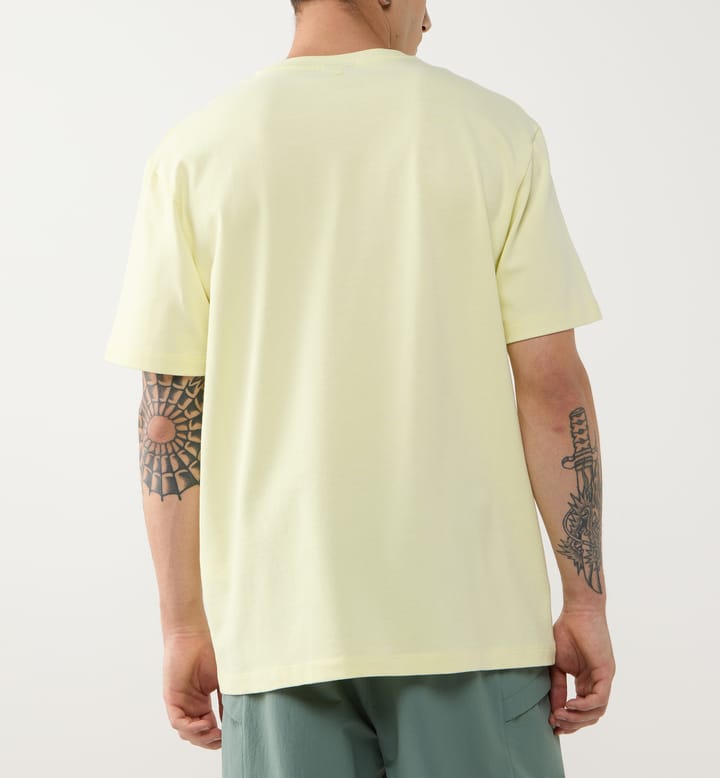 Haglöfs Men's Haglöfs Tee Yellow Rise Haglöfs