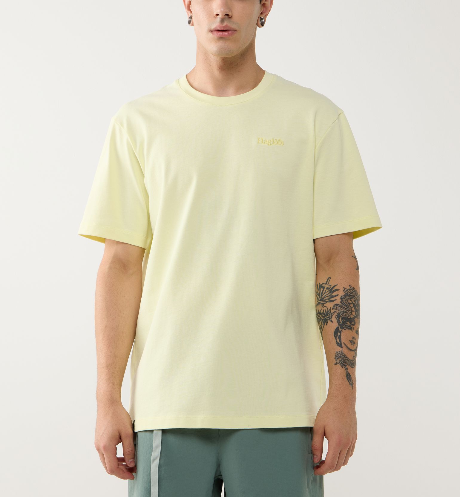 Haglöfs Men's Haglöfs Tee Yellow Rise