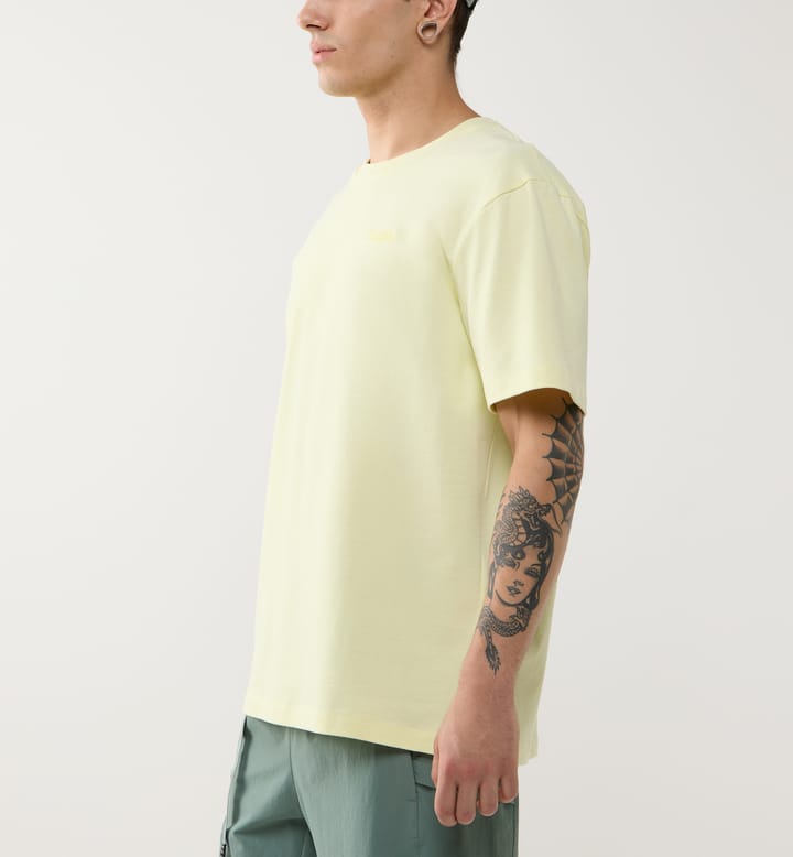 Haglöfs Men's Haglöfs Tee Yellow Rise Haglöfs