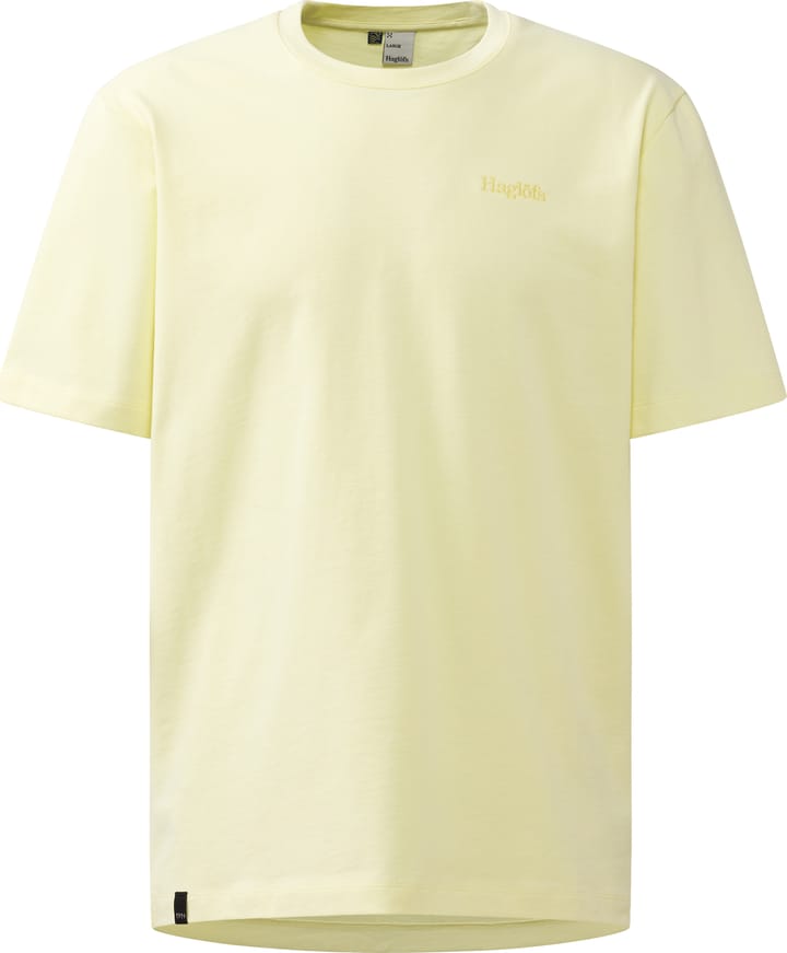 Haglöfs Men's Haglöfs Tee Yellow Rise Haglöfs