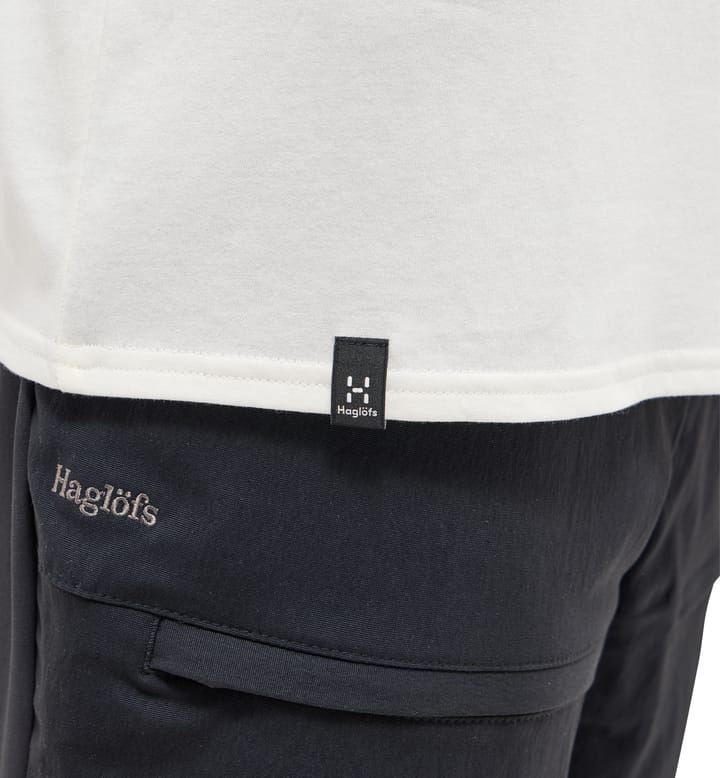 Haglöfs Men's Outsiders Tee Soft White Haglöfs