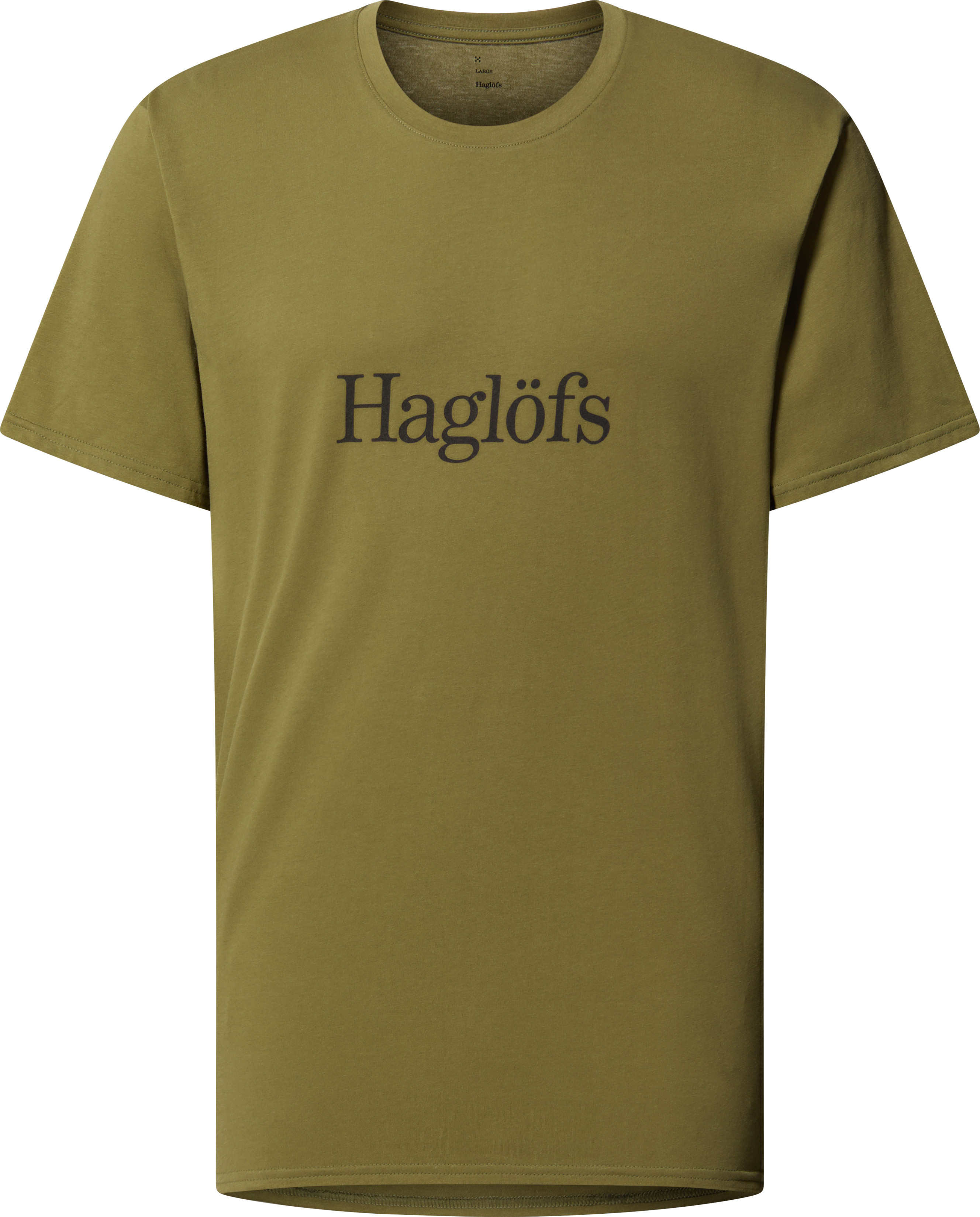 Haglöfs Men's Outsiders Tee Olive Green Kortermede trøyer L