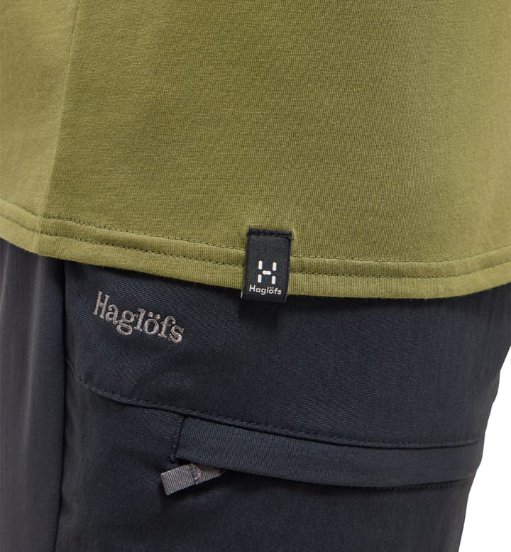 Haglöfs Men's Outsiders Tee Olive Green Haglöfs Haglöfs Men's Outsiders Tee Olive Green Haglöfs
