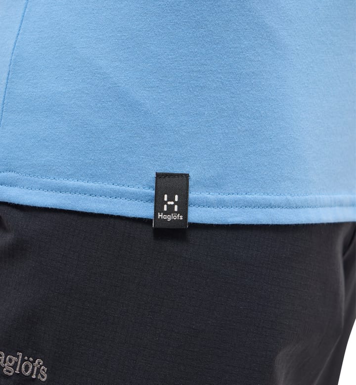 Haglöfs Men's Outsiders Tee Sky Blue Haglöfs