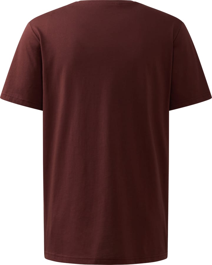 Haglöfs Men's Outsiders Tee Maroon Trail Haglöfs