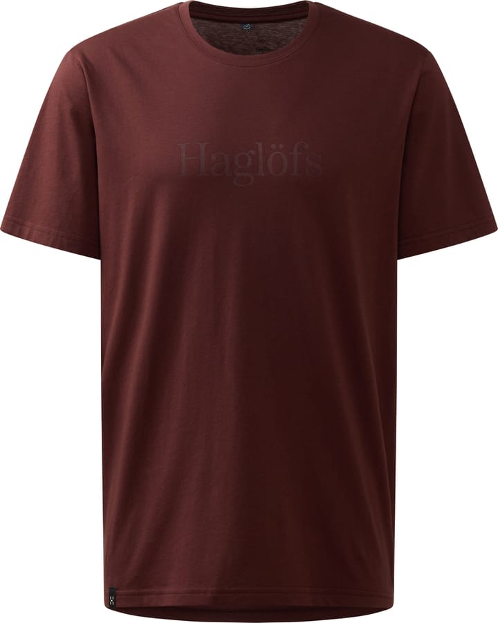 Haglöfs Men's Outsiders Tee Maroon Trail Haglöfs