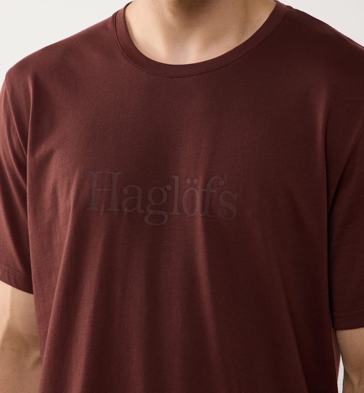 Haglöfs Men's Outsiders Tee Maroon Trail Haglöfs