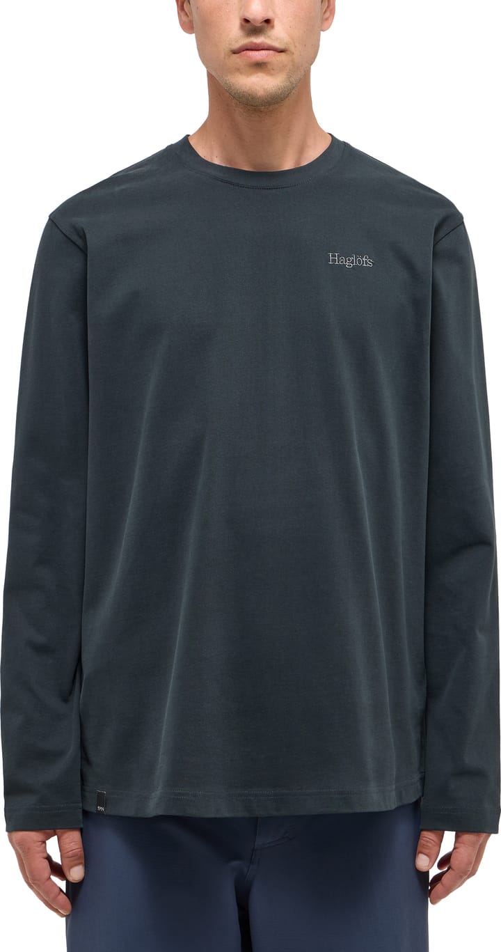 Haglöfs Men's Haglöfs Ls Tee True Black Haglöfs