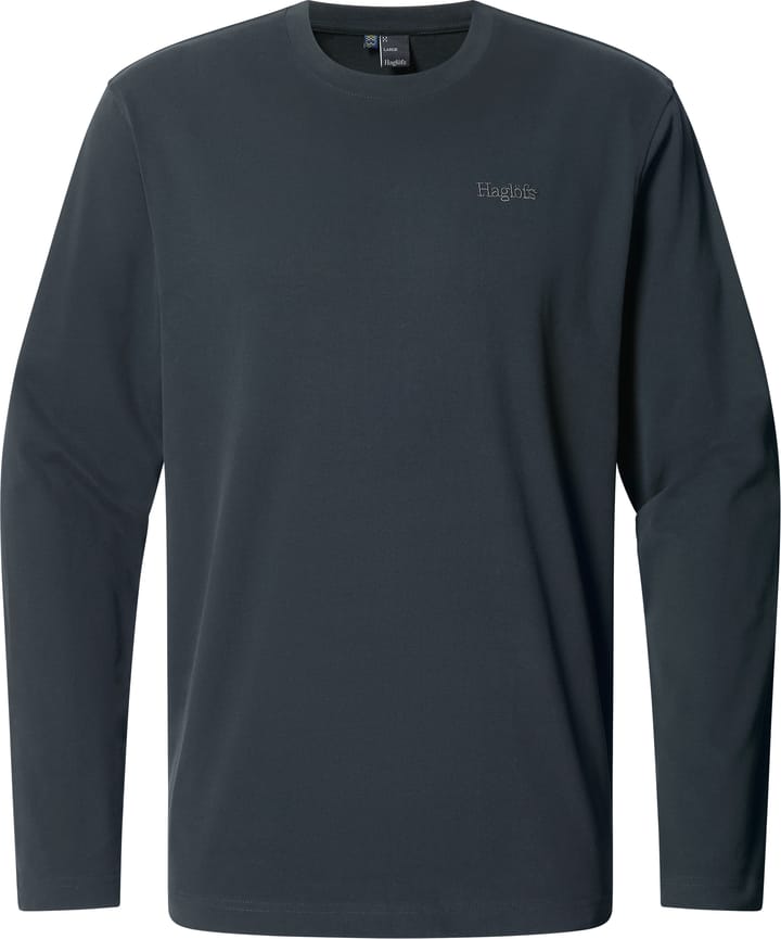 Haglöfs Men's Haglöfs Ls Tee True Black Haglöfs Haglöfs Men's Haglöfs Ls Tee True Black Haglöfs