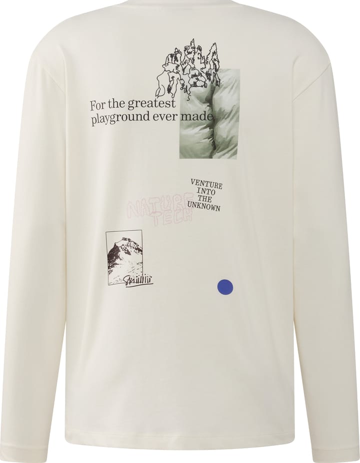 Haglöfs Men's Haglöfs Ls Tee Soft White 3 Haglöfs