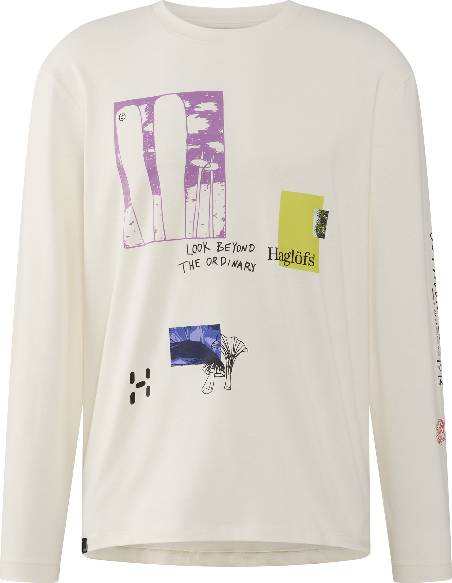 Haglöfs Men's Haglöfs Ls Tee Soft White 3