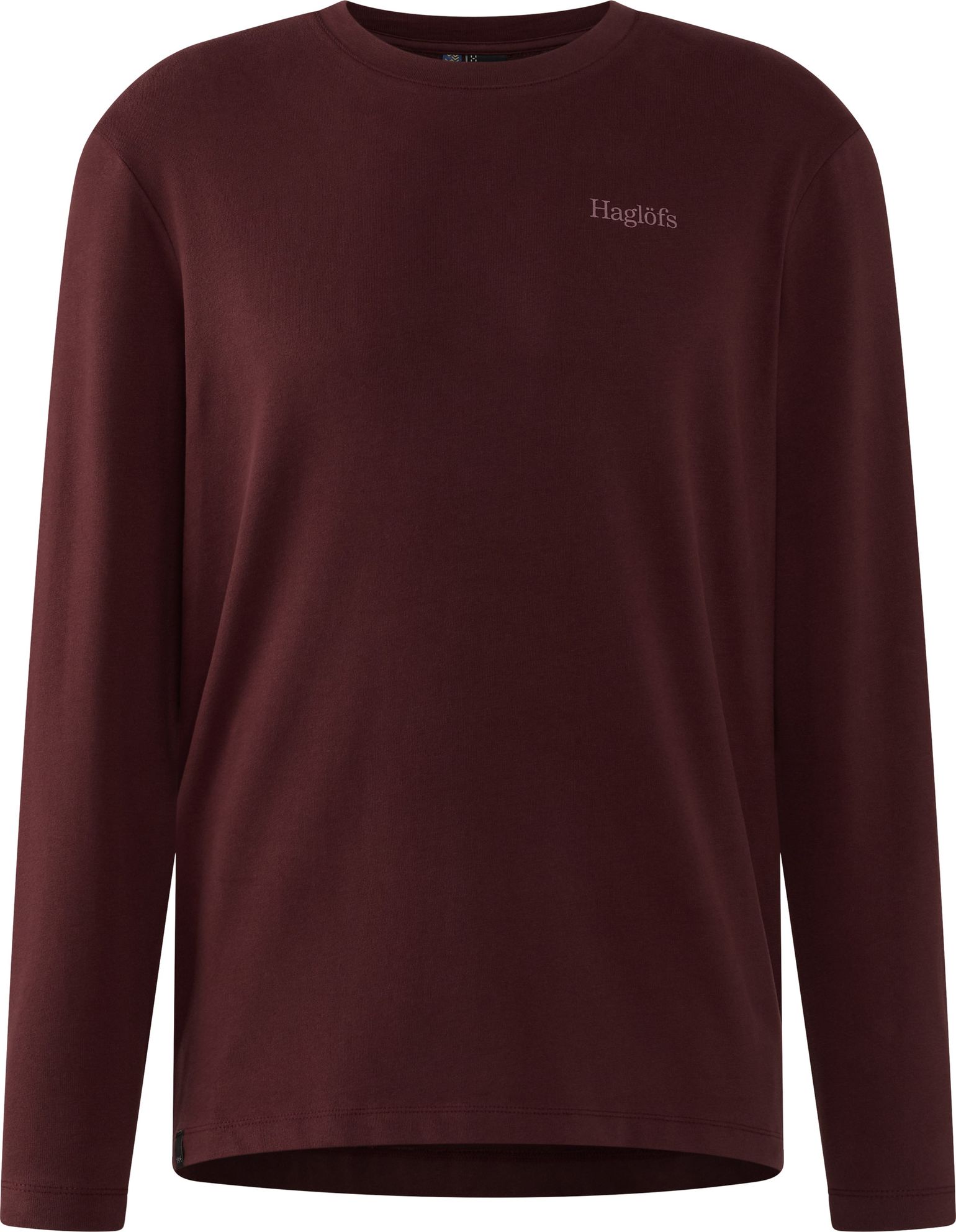 Haglöfs Men's Haglöfs Ls Tee Maroon Trail
