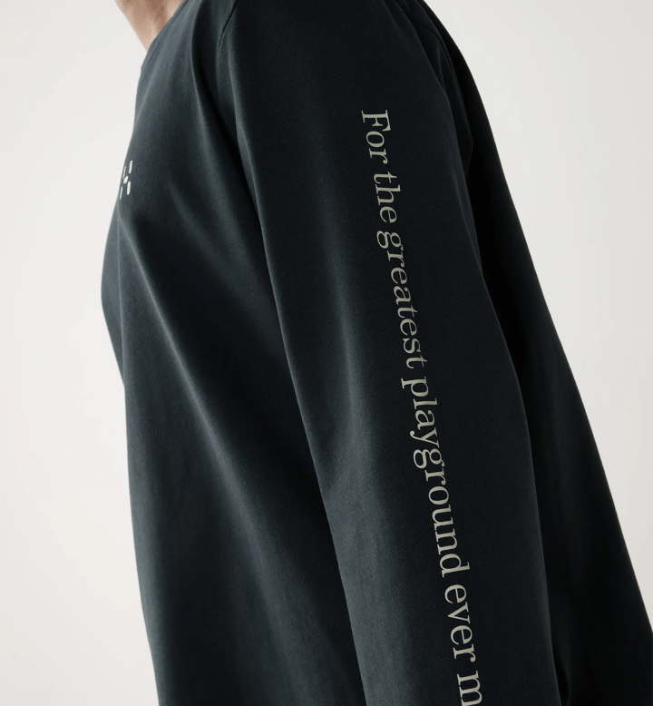 Haglöfs Men's Haglöfs Ls Tee True Black 1 Haglöfs