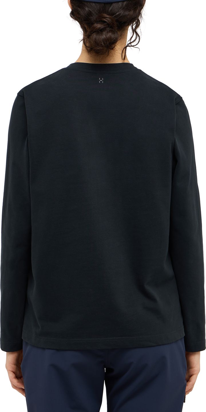 Haglöfs Women's Haglöfs Long Sleev Tee  True Black Haglöfs