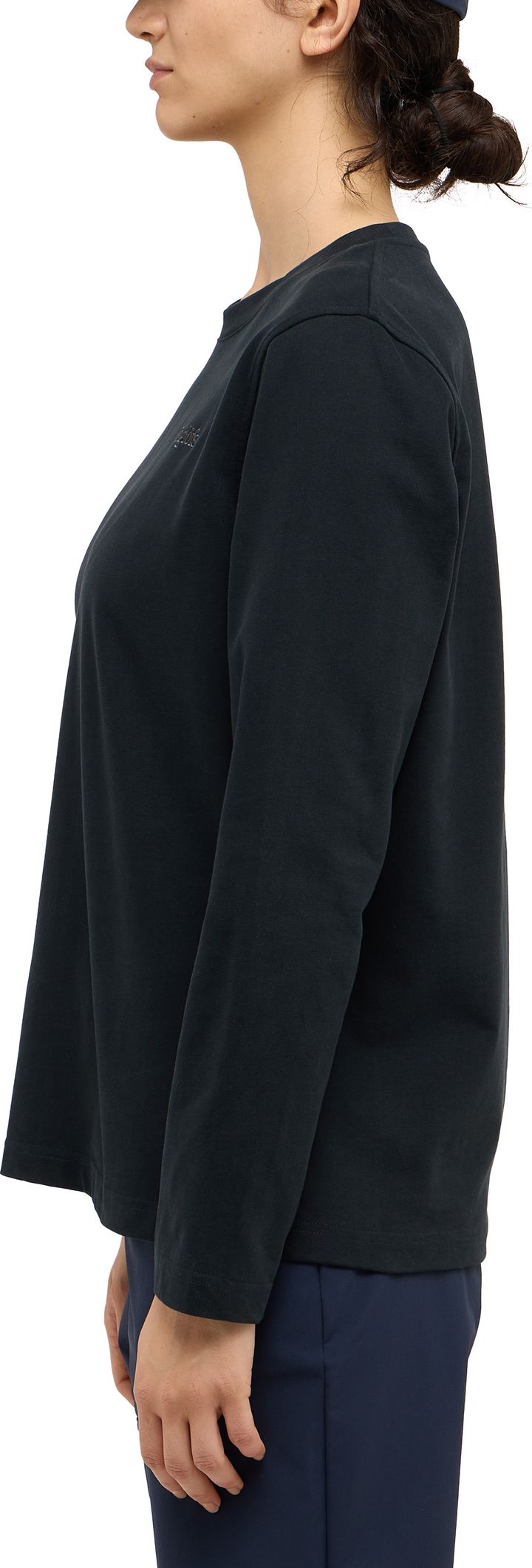 Haglöfs Women's Haglöfs Long Sleev Tee  True Black Haglöfs