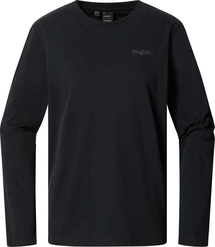 Haglöfs Women's Haglöfs Long Sleev Tee  True Black Haglöfs