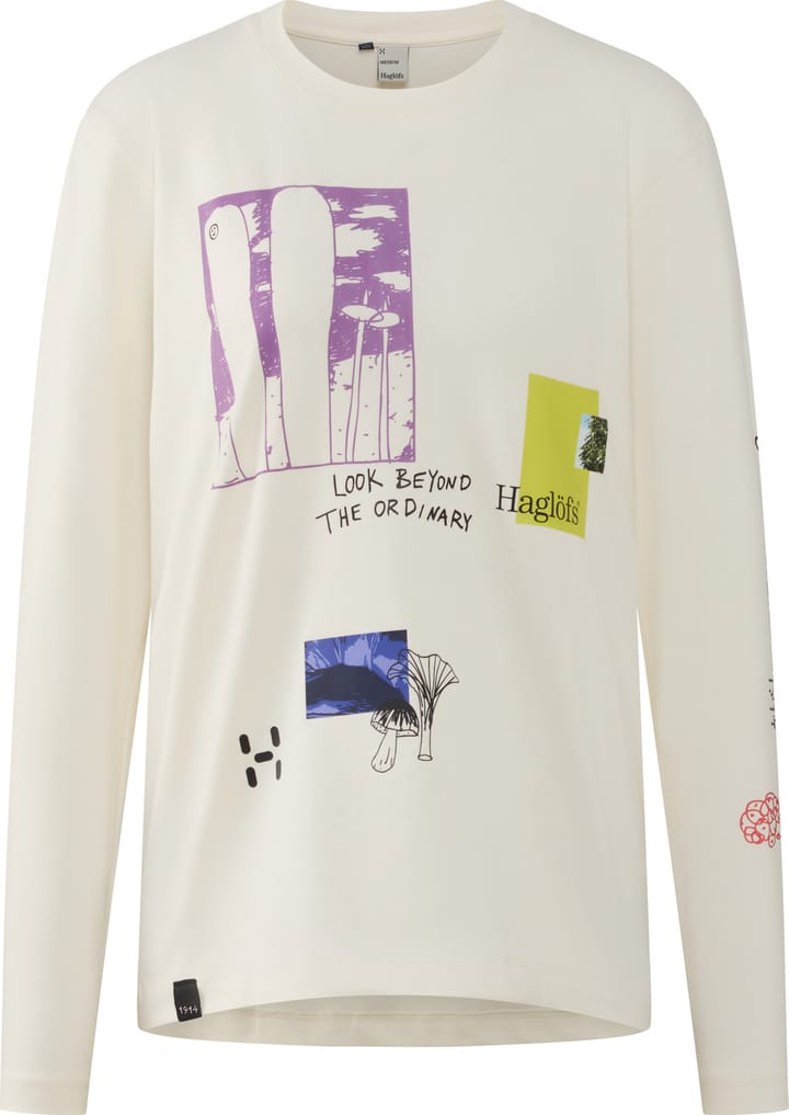 Haglöfs Women's Haglöfs Long Sleev Tee Soft White 3 Haglöfs