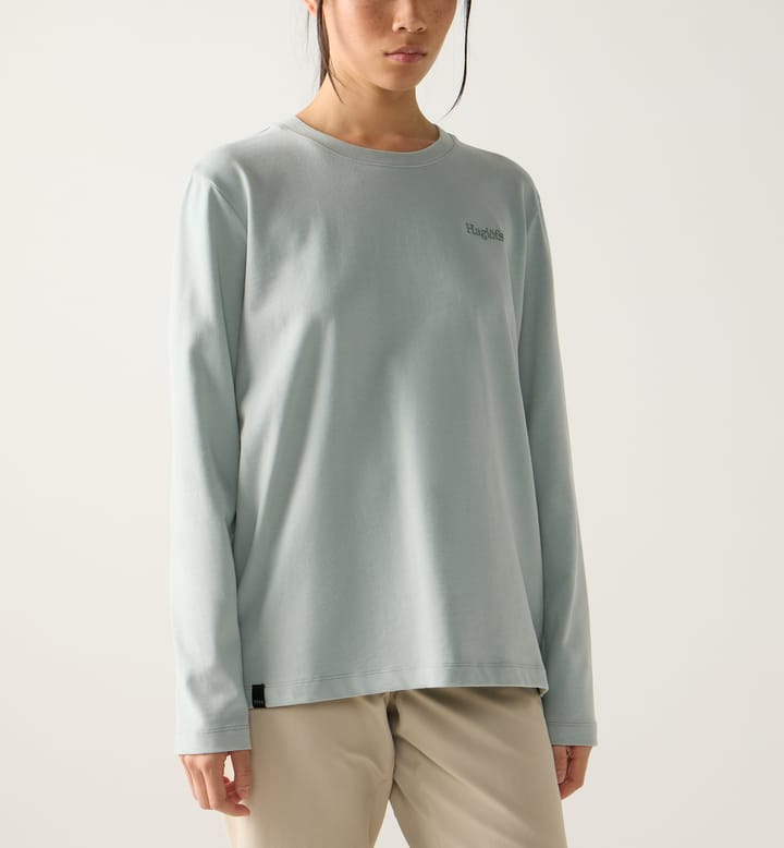 Haglöfs Women's Haglöfs Long Sleev Tee  Dew Green Haglöfs