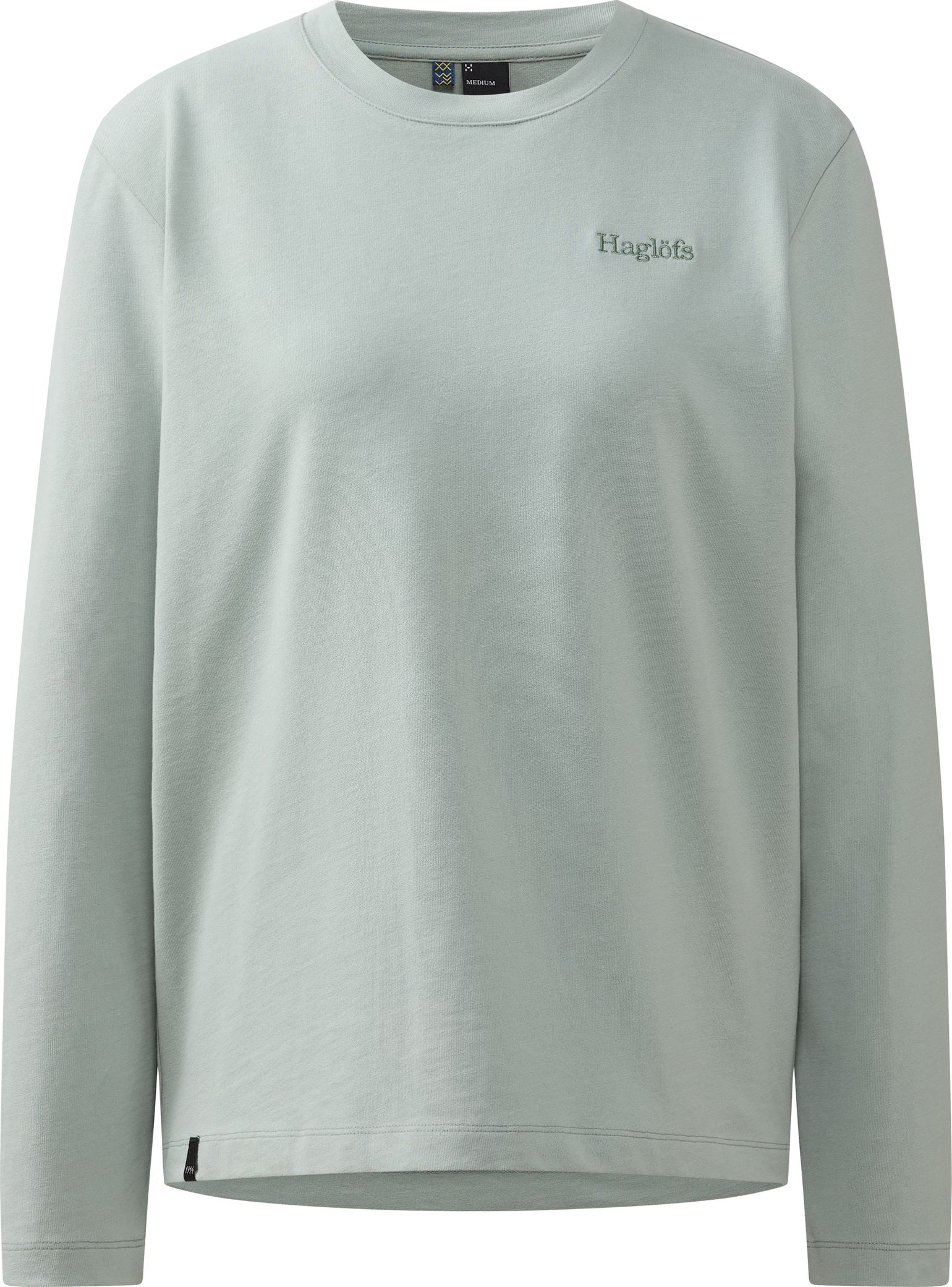 Haglöfs Women's Haglöfs Long Sleev Tee  Dew Green
