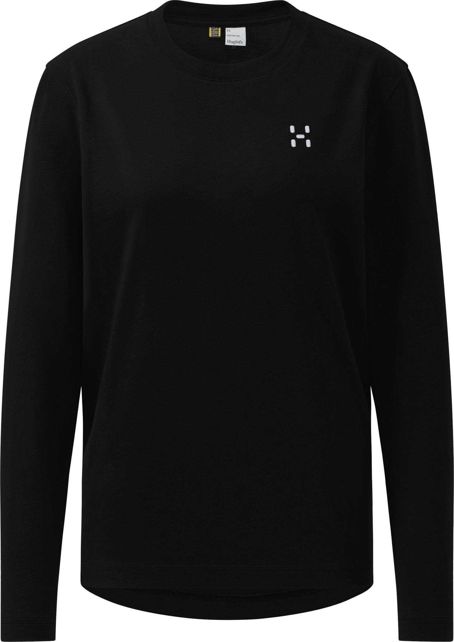Haglöfs Women's Haglöfs Long Sleev Tee  True Black 1