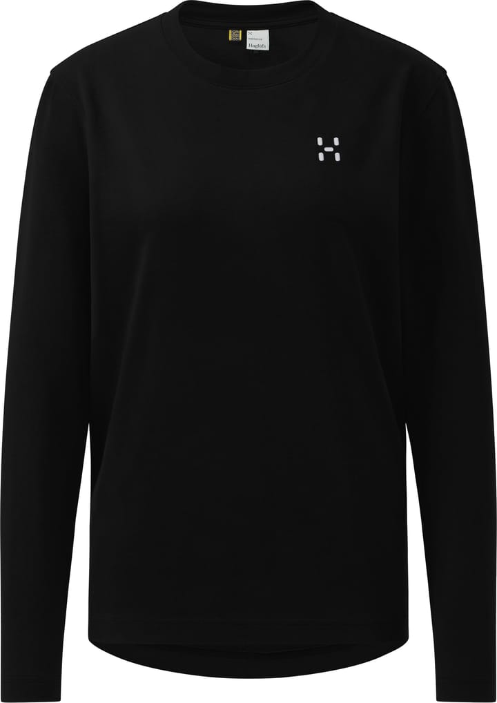 Haglöfs Women's Haglöfs Long Sleev Tee True Black 1 Haglöfs