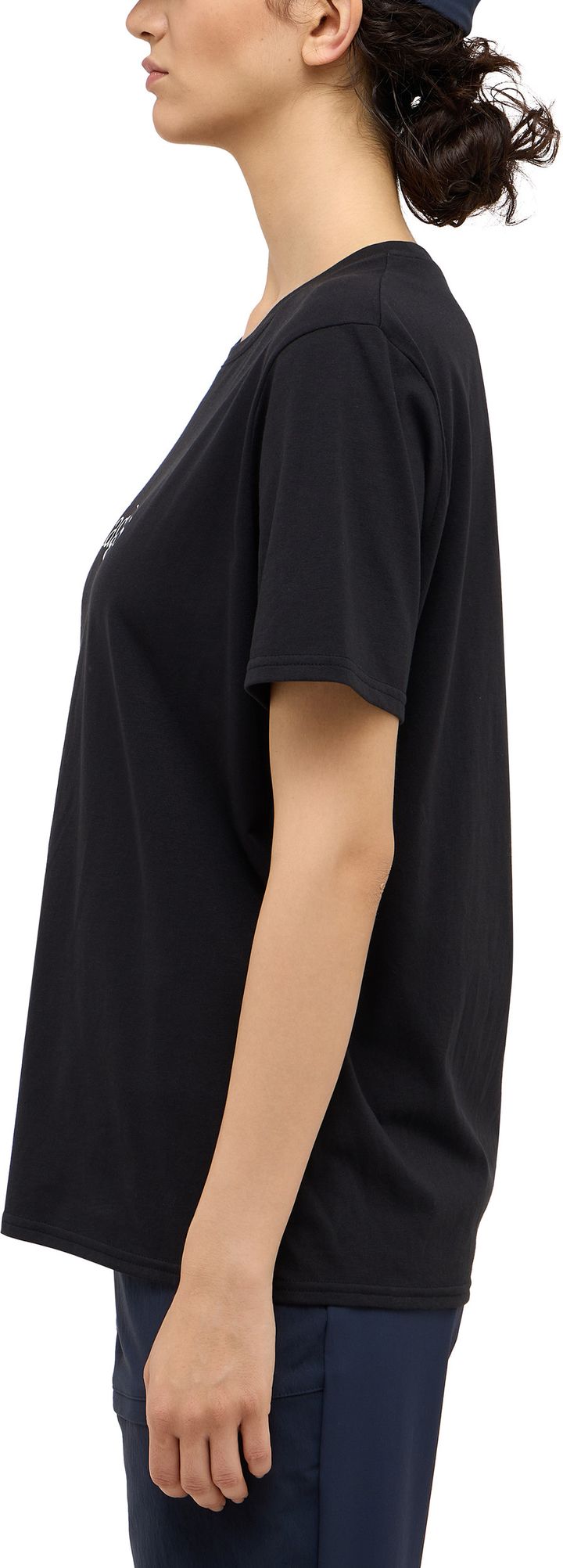 Haglöfs Women's Outsiders Tee True Black Haglöfs