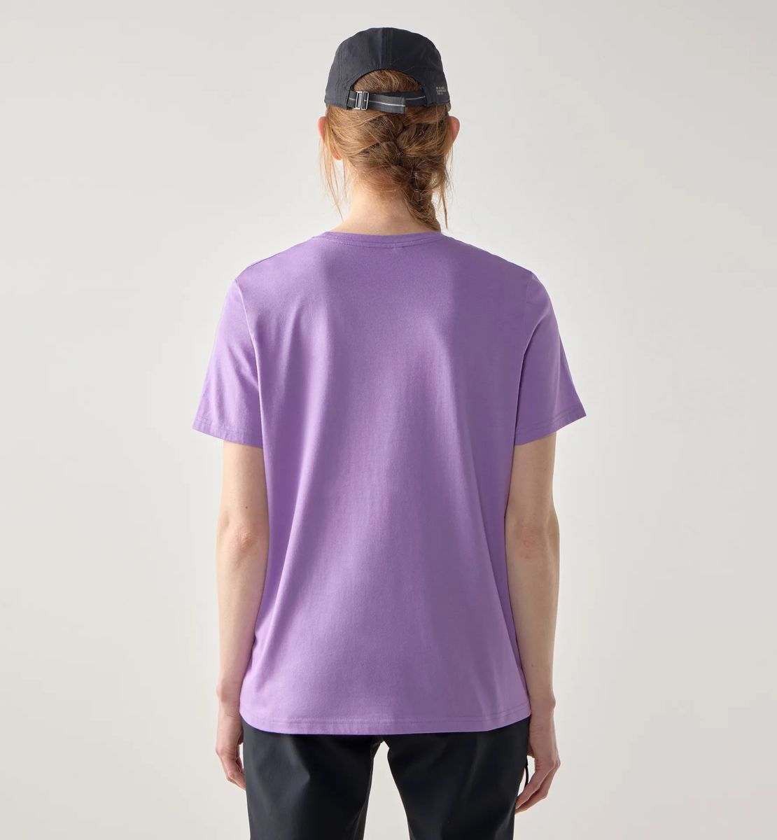 Haglöfs Outsiders Tee Women Purple Ice