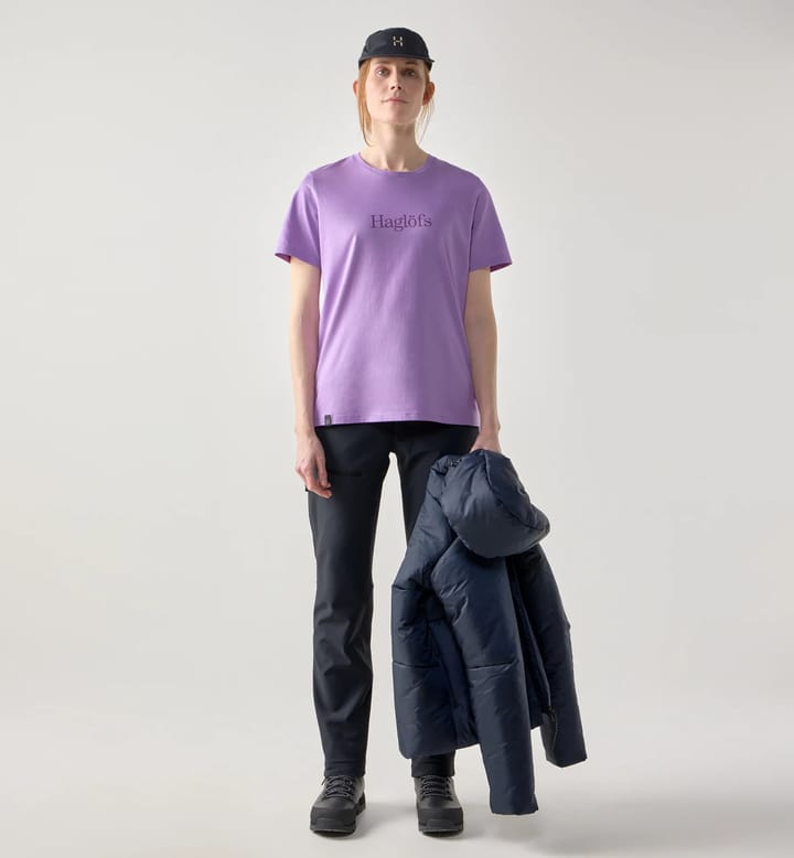 Haglöfs Outsiders Tee Women Purple Ice Haglöfs