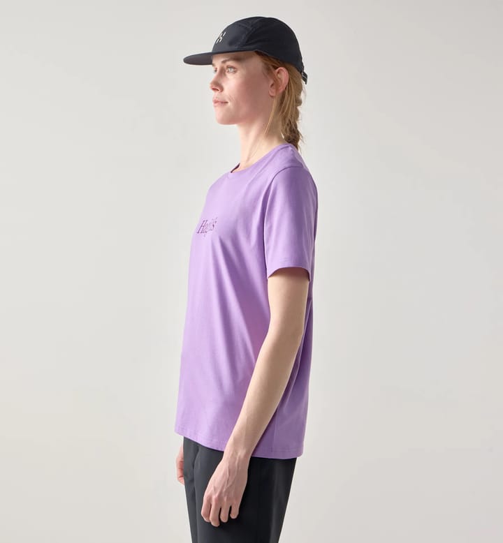 Haglöfs Outsiders Tee Women Purple Ice Haglöfs
