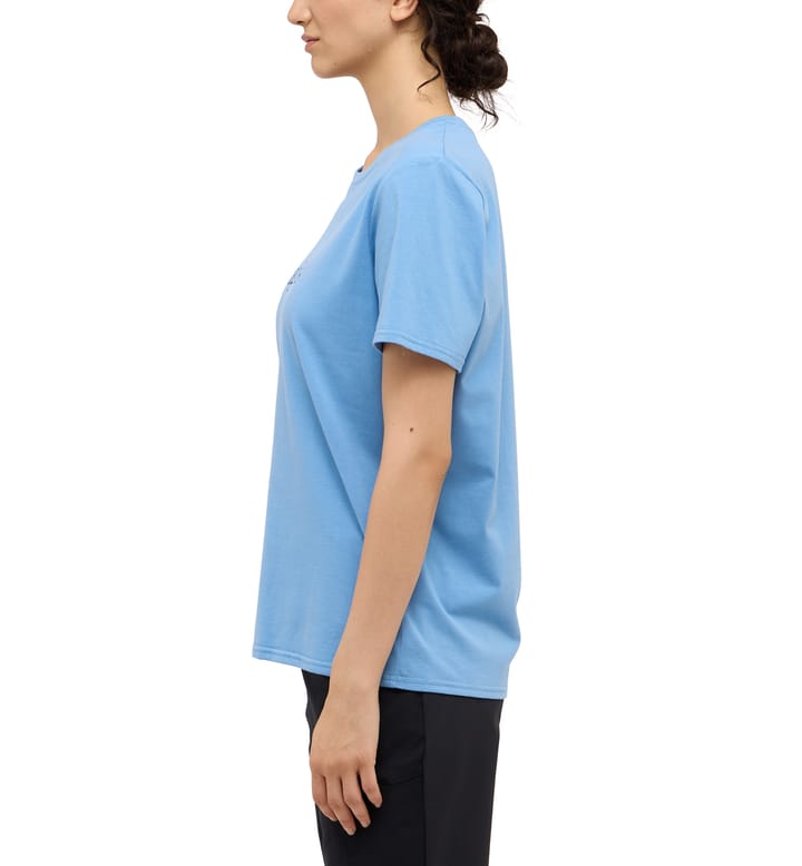 Haglöfs Outsiders Tee Women Sky Blue Haglöfs Haglöfs Outsiders Tee Women Sky Blue Haglöfs