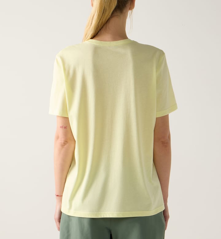 Haglöfs Women's Outsiders Tee Yellow Rise Haglöfs