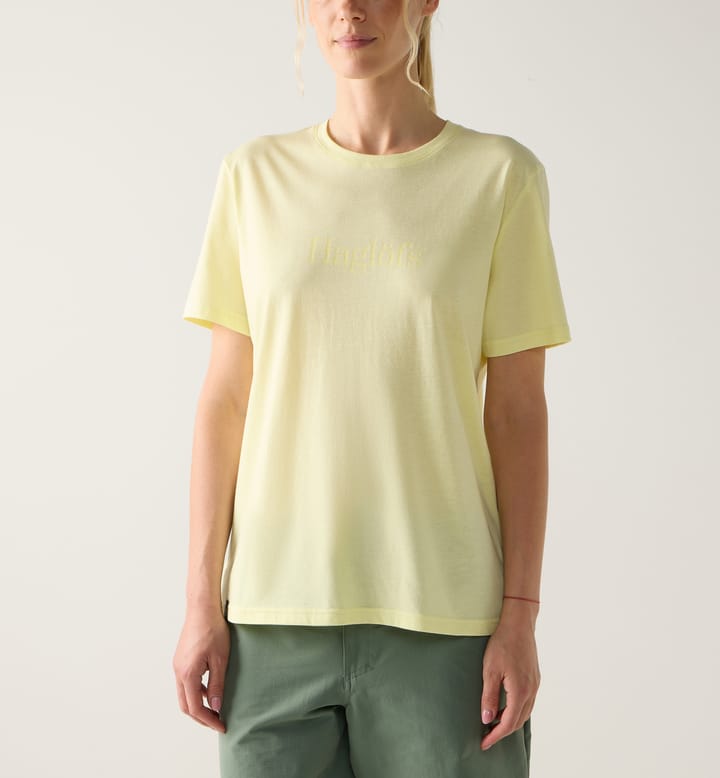 Haglöfs Women's Outsiders Tee Yellow Rise Haglöfs