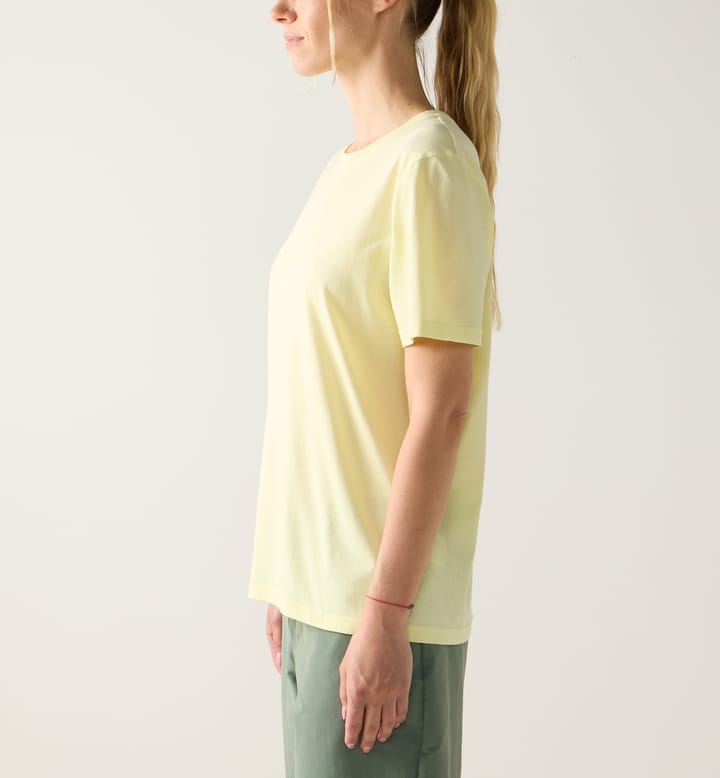 Haglöfs Women's Outsiders Tee Yellow Rise Haglöfs