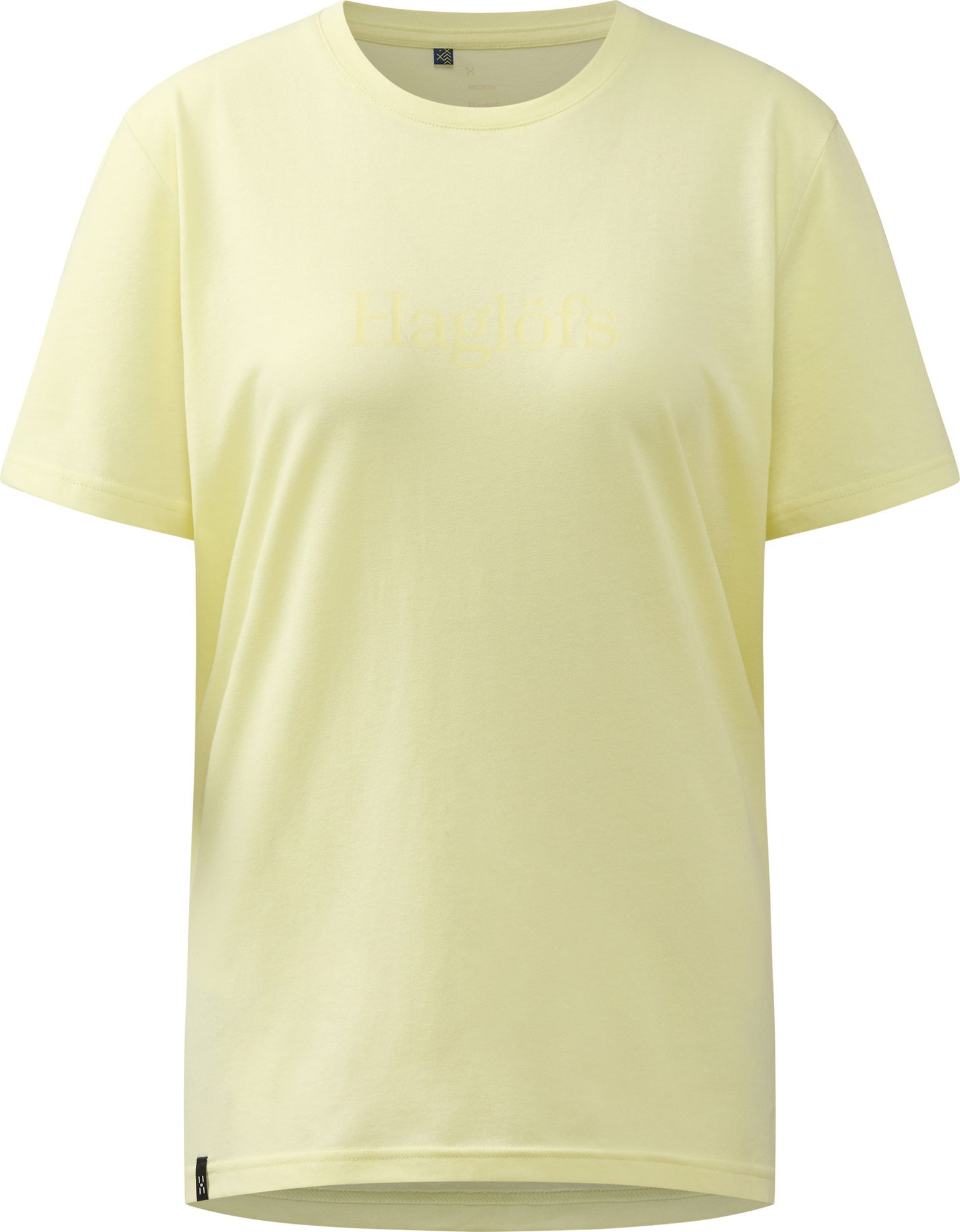Haglöfs Women's Outsiders Tee Yellow Rise